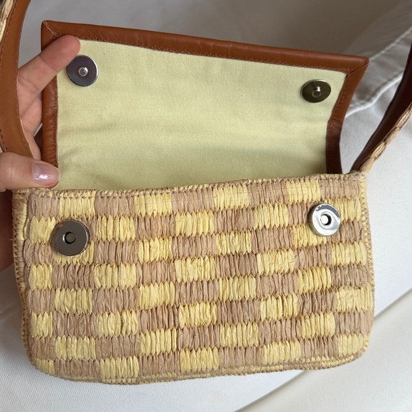 Anthropologie Straw Mini Bag - Picture 6 of 7